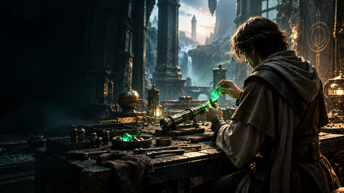How Did Luke Build His Lightsaber The Story Behind His Green Saber