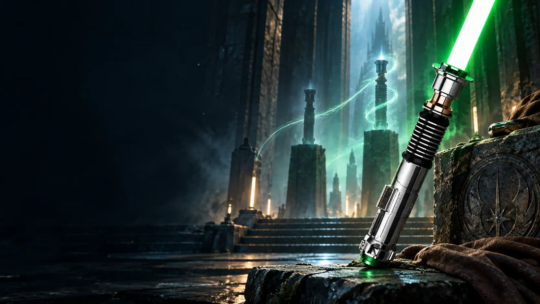 Luke Skywalker Lightsaber Evolution — From Anakin’s Blade to Jedi Master