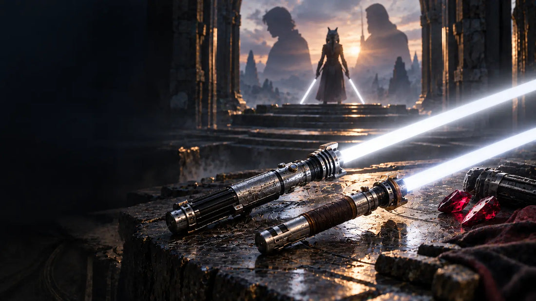 The Story Behind Ahsoka Tano's White Lightsabers